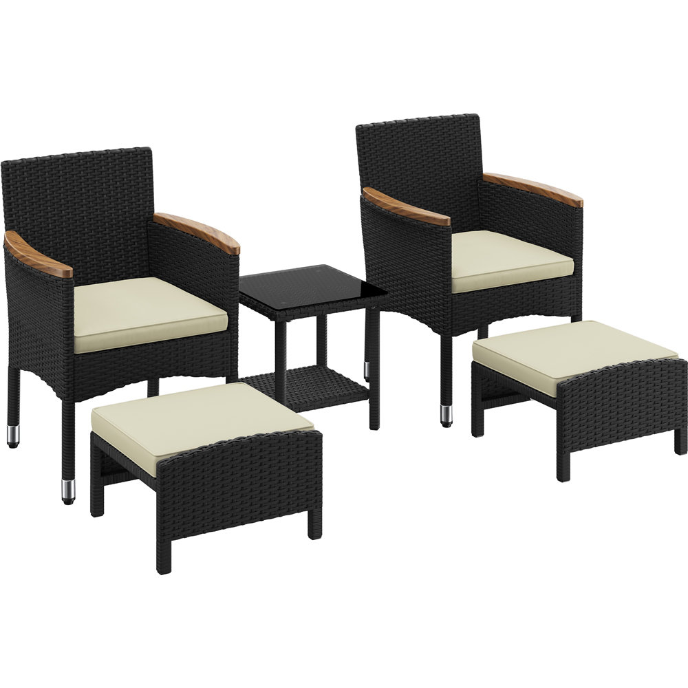 Zovika Elegant wicker seating set - Image 6