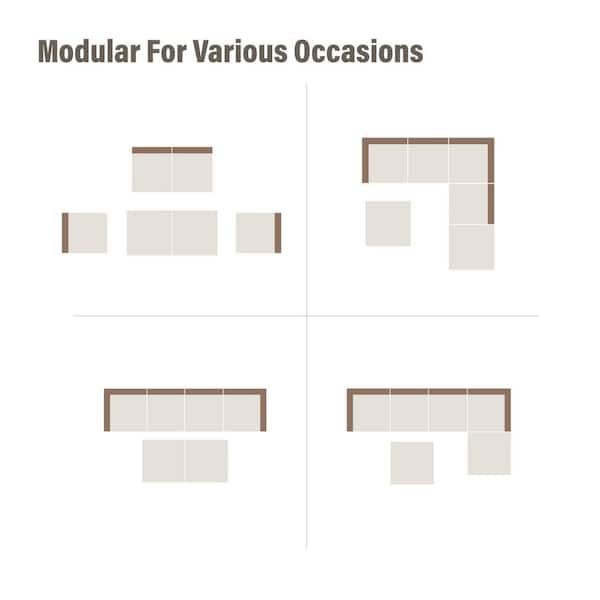 PREMIUM ALL WEATHER OUTDOOR PATIO WICKER SOFA SET - Image 5