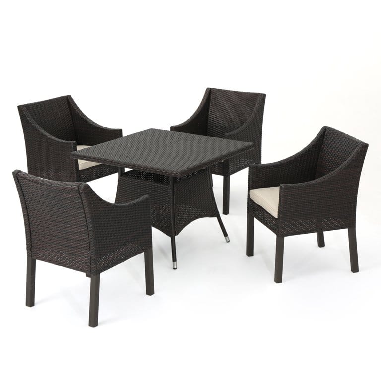 OUTDOOR ALL WEATHER RESISTANT 5 Pcs DINING SET - Image 2