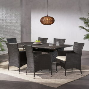 Zovika 6 Seater Outdoor Patio Dining set