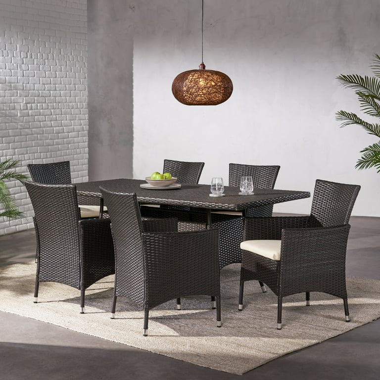 Zovika 6 Seater Outdoor Patio Dining set