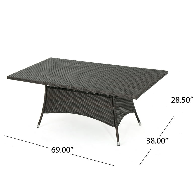 Zovika 6 Seater Outdoor Patio Dining set - Image 3