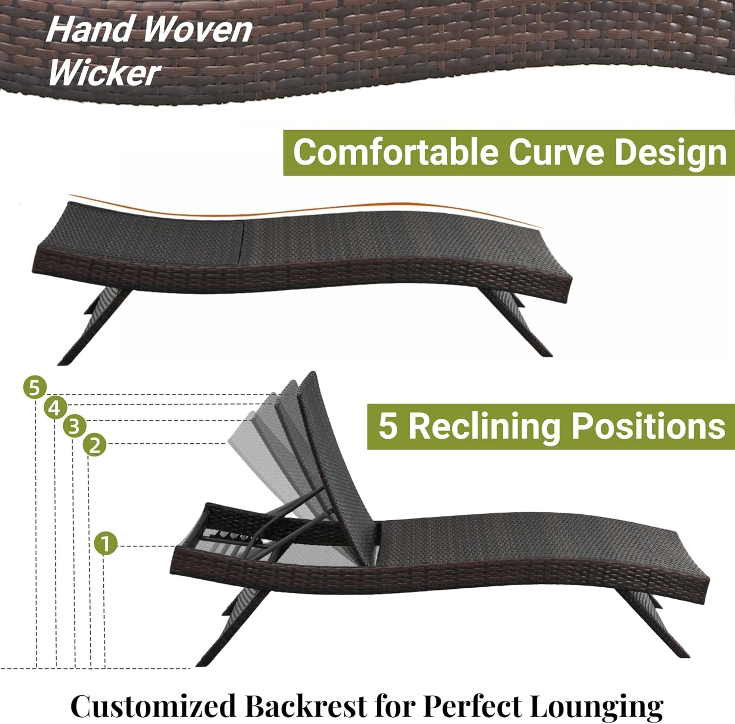 ZOVIKA all weather pool side Lounger - Image 5