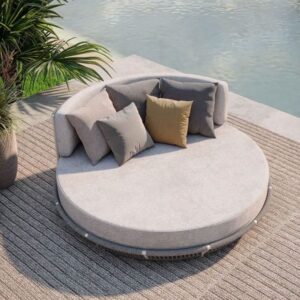 Zovika Elegant Sunbed for Poolside and Gardens