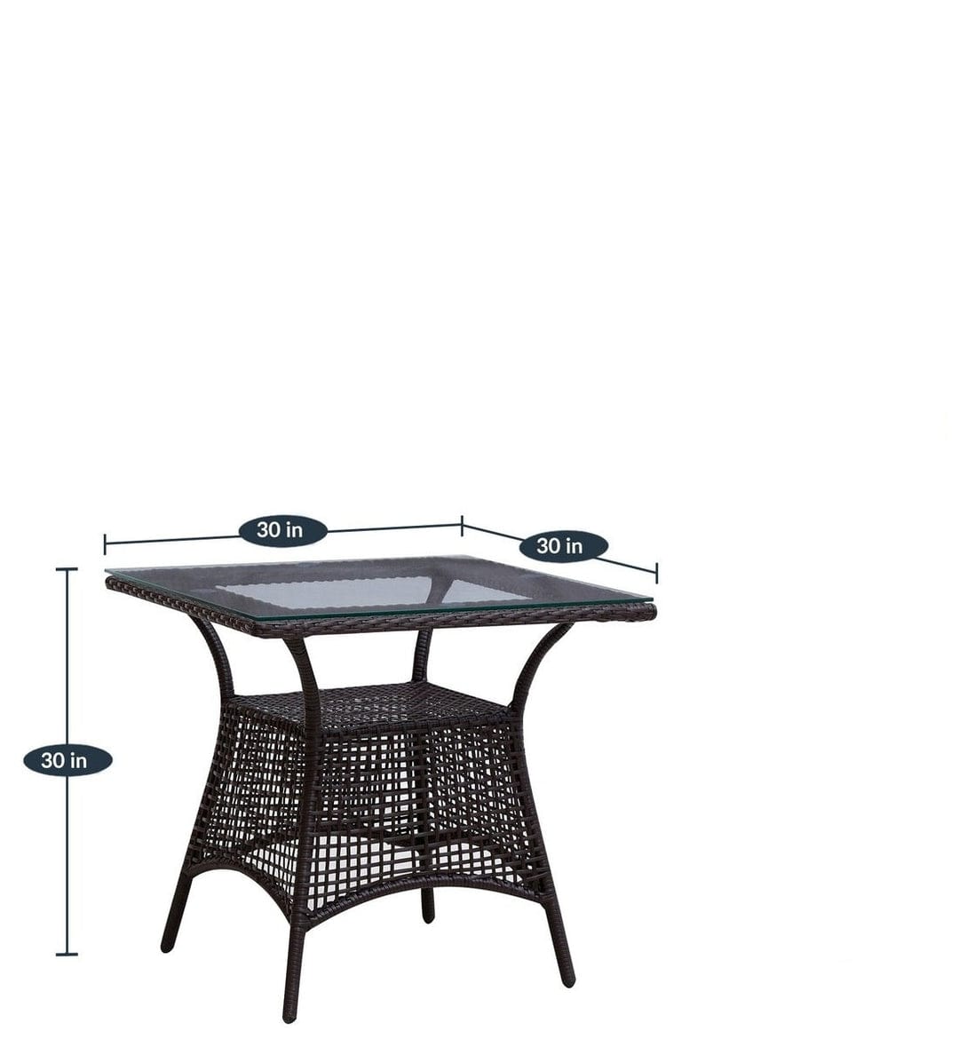 Zovika Premium Outdoor 4-Seater Dining Set - Image 6