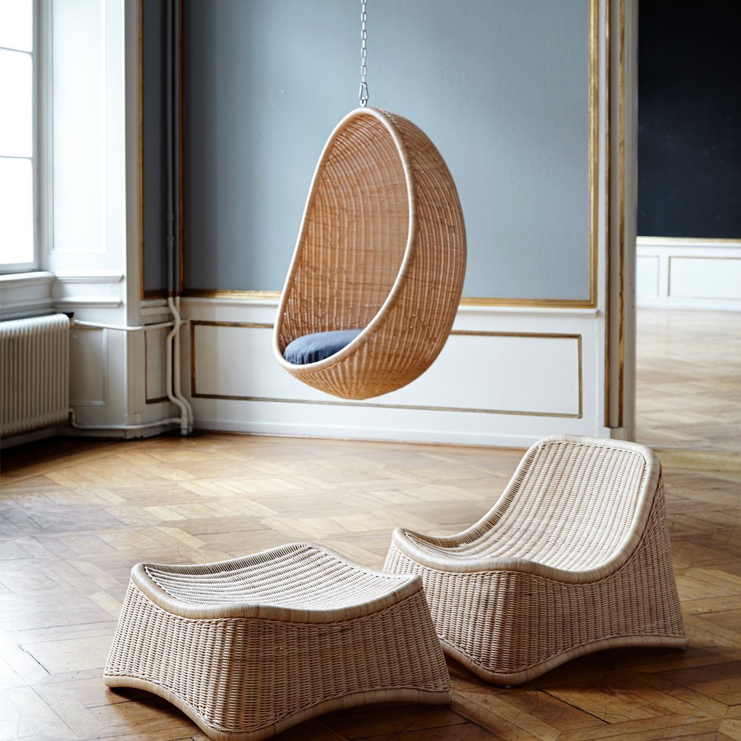 INDOOR NATURAL CANE HANGING SWING WITHOUT STAND - Image 6