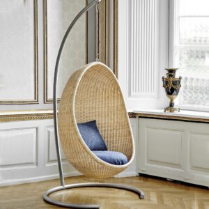 INDOOR NATURAL CANE HANGING SWING WITHOUT STAND