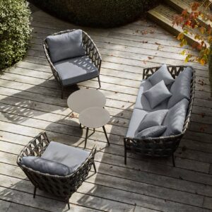 Outdoor Rope Weaved 4 Seater Sofa set