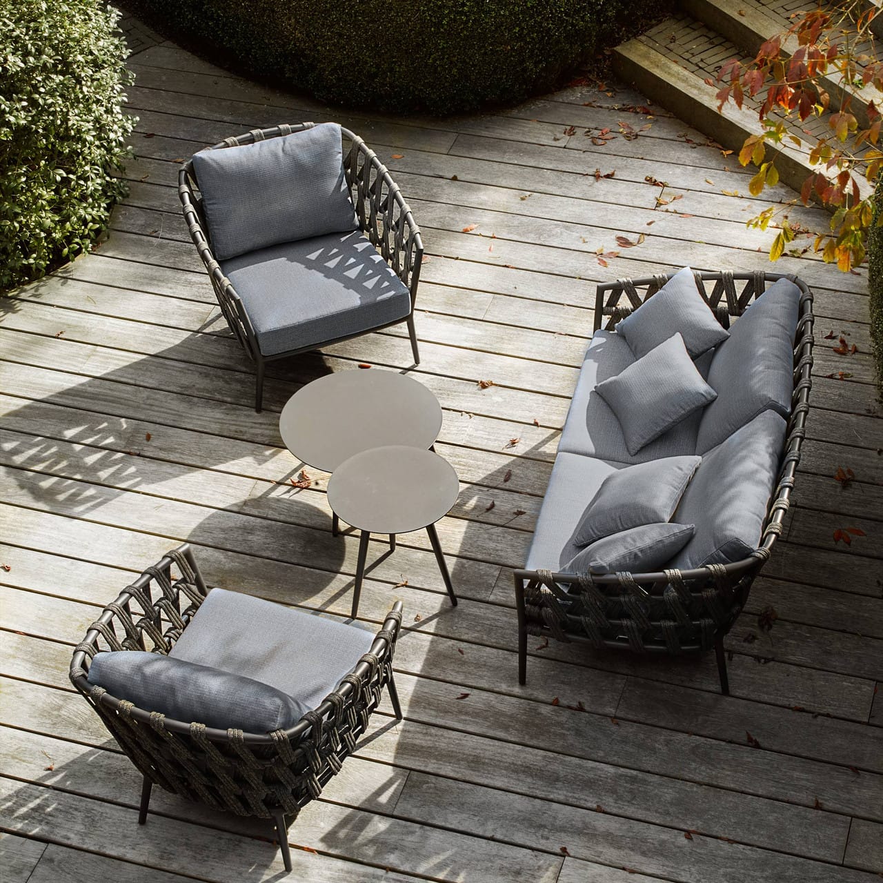 Outdoor Rope Weaved 4 Seater Sofa set