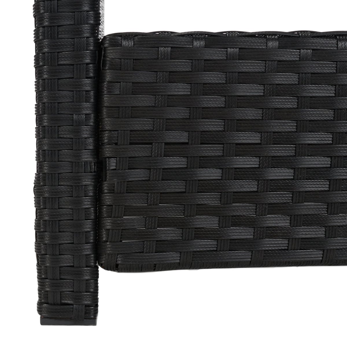 Outdoor 4 Seater Wicker cane Sofa set - Image 3