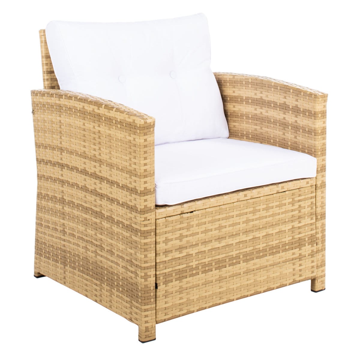 Outdoor 4 Seater Rattan cane sofa set - Image 4