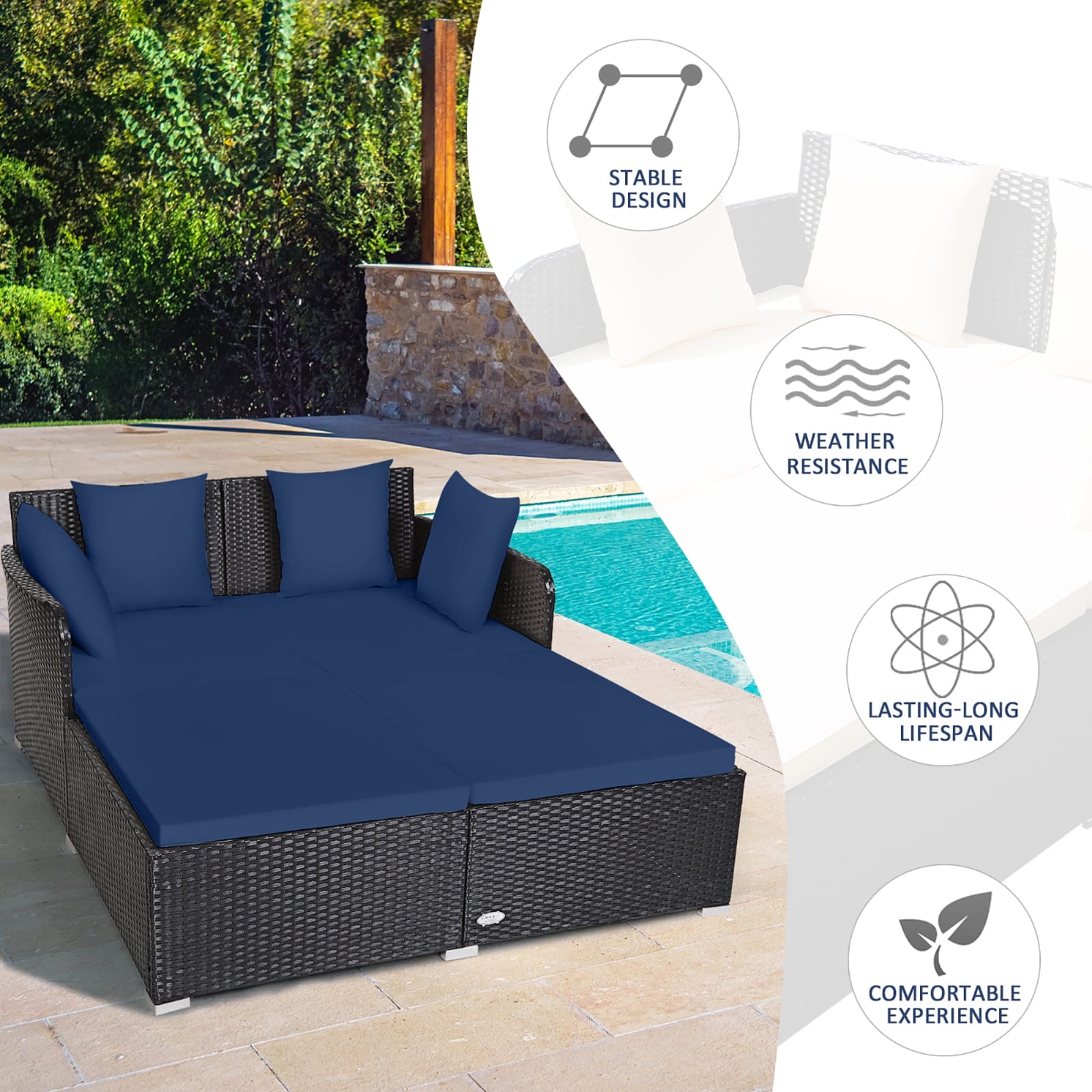 Zovika Royal Sunbed - Image 3