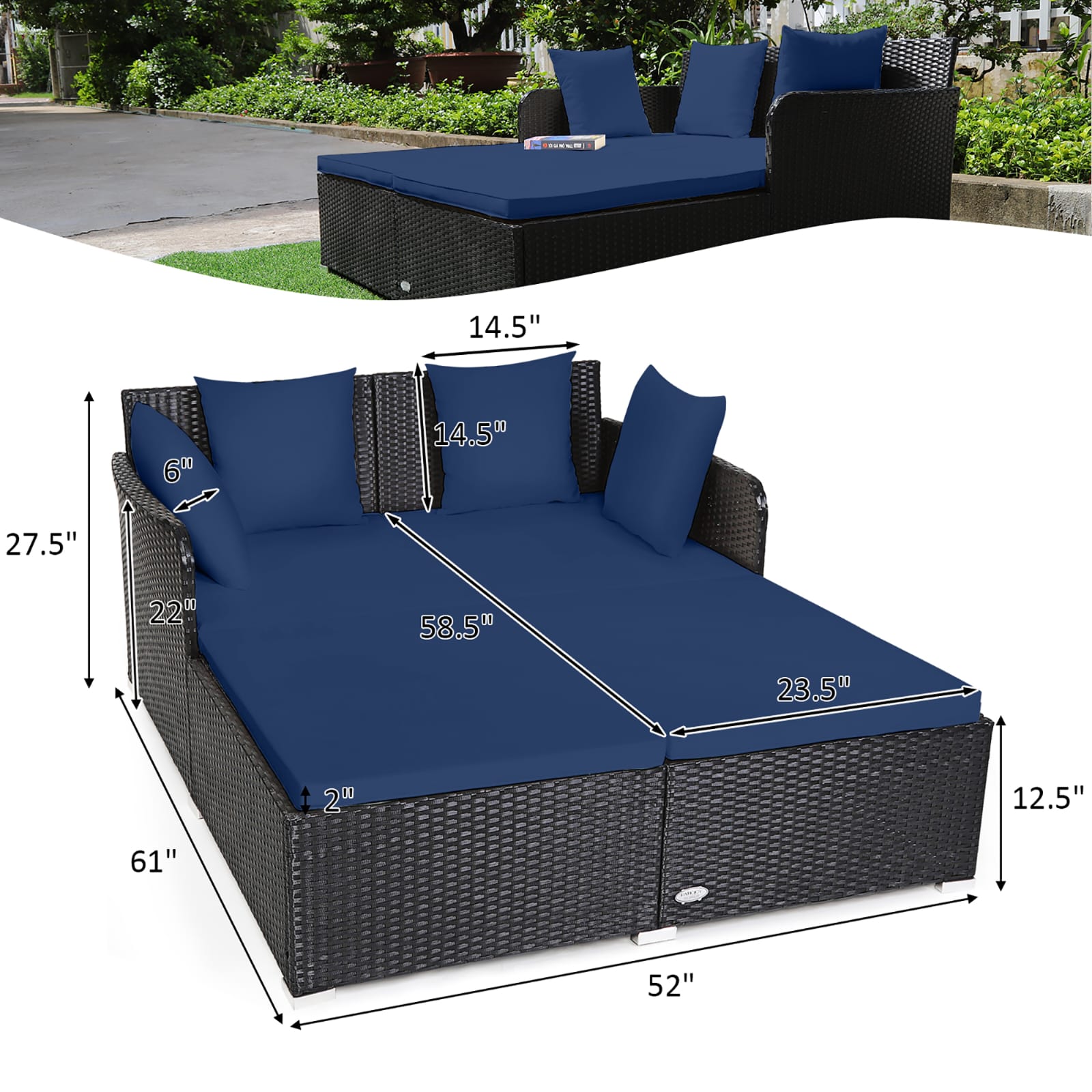 Zovika Royal Sunbed - Image 5