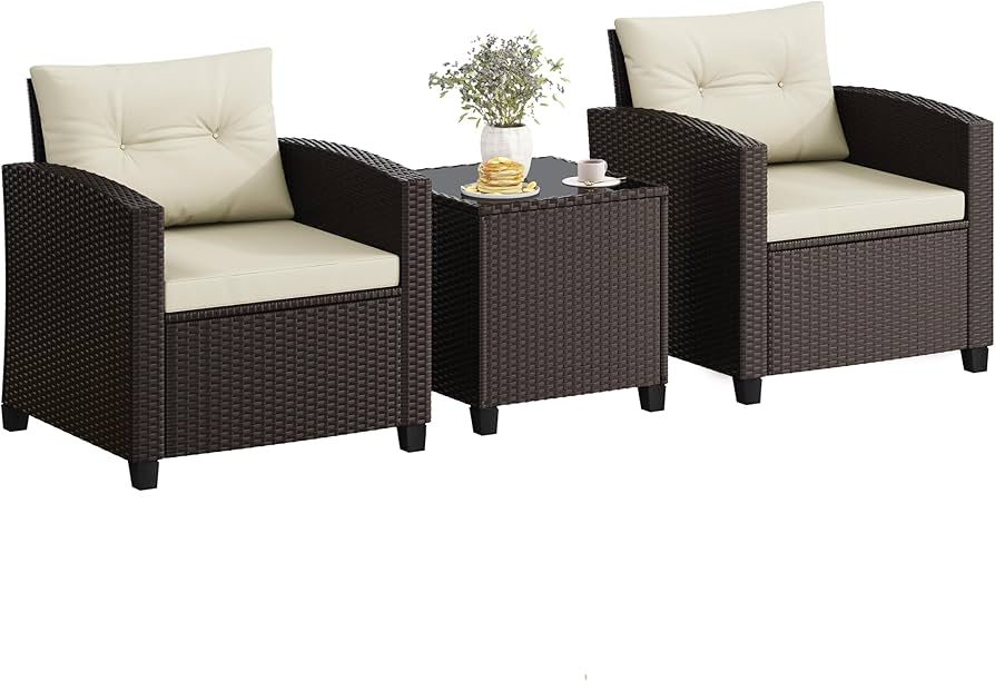 All weather Wicker Patio Set - Image 6