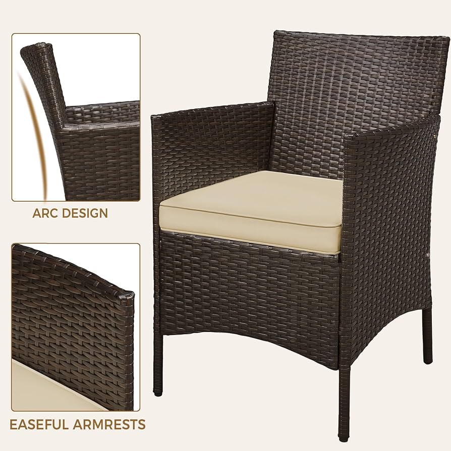 Zovika Stylish 2 Chair and 1 Table set for cozy spaces - Image 7