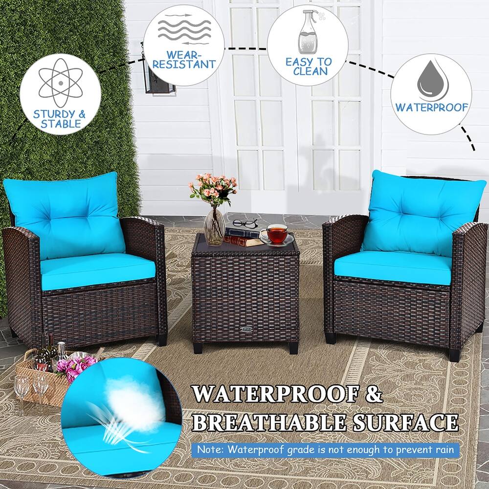 ALL WEATHER BALCONY & GARDEN PATIO SET - Image 2