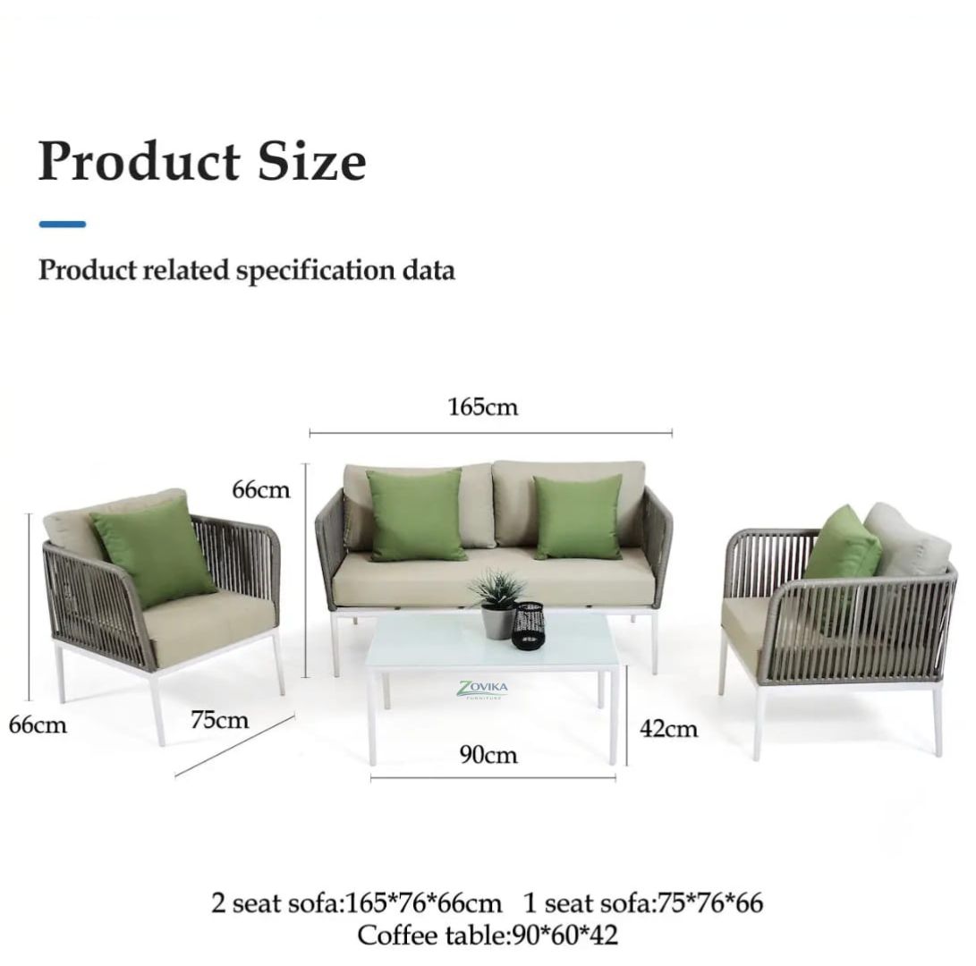 Verde Haven Rope Lounge Set - Image 8
