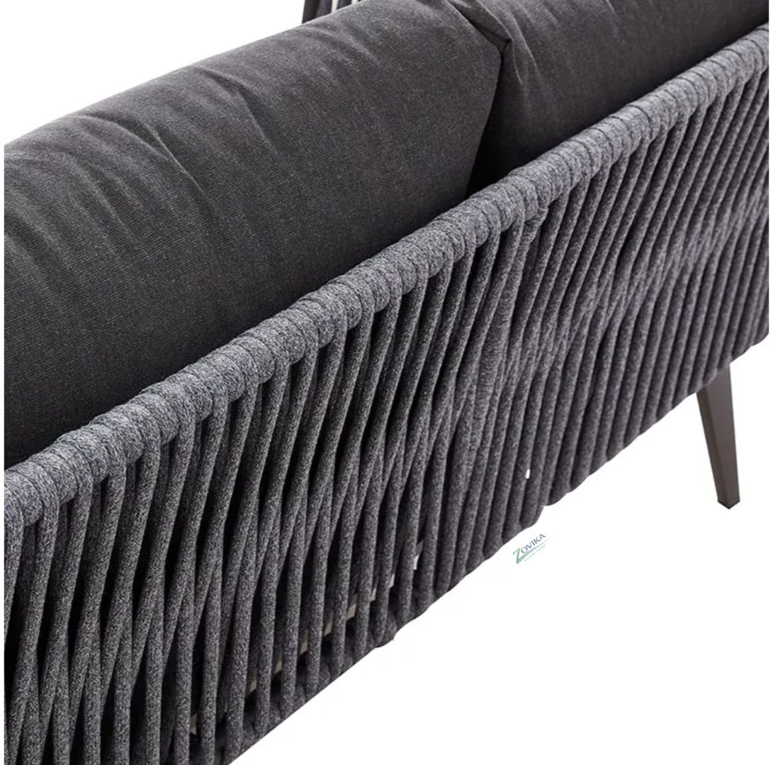 Midnight Weave Rope Lounge Set - Image 5
