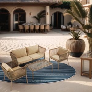 Zovika Weave Rope Lounge Set