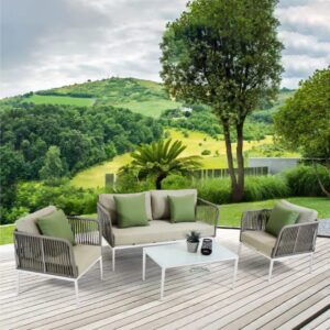 Verde Haven Rope Lounge Set