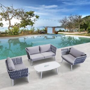 Azure Knot Rope Lounge Set