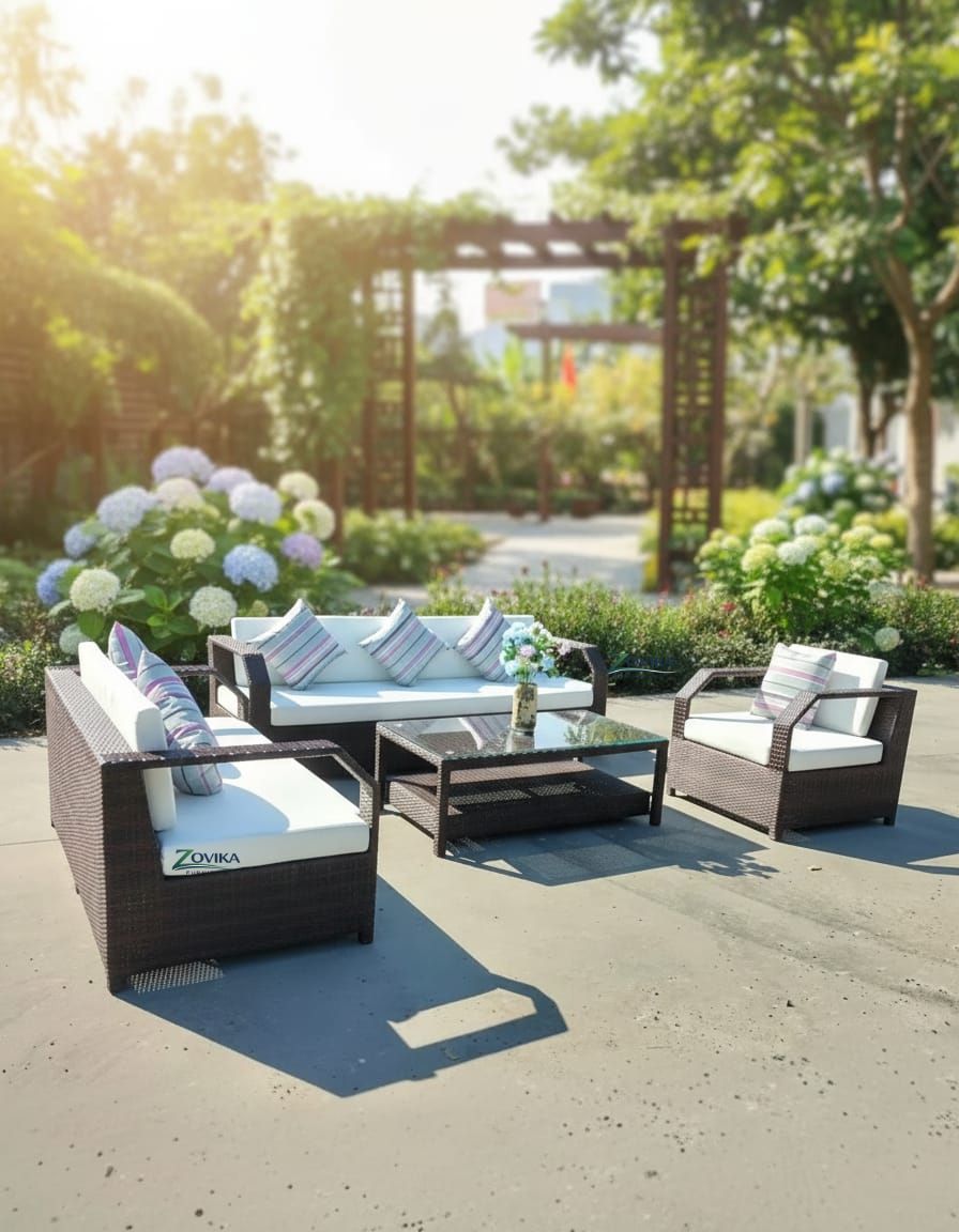 MeadowLine Wicker Lounge Set - Image 2