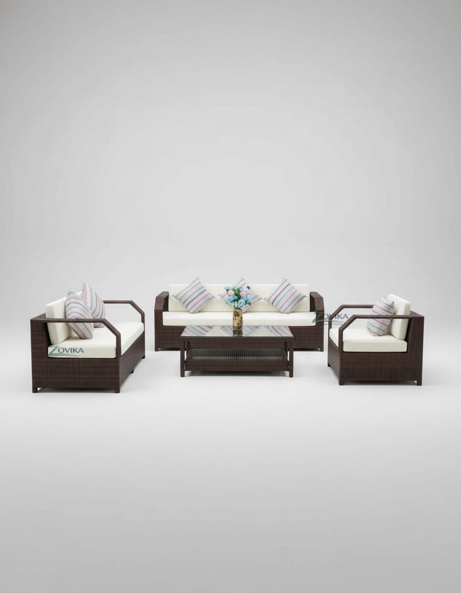 MeadowLine Wicker Lounge Set - Image 3