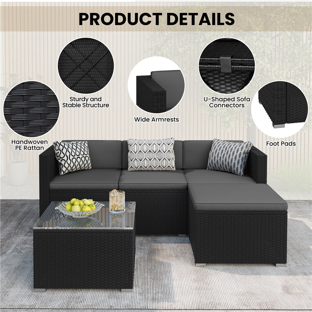 Zovika Valerius Corner Lounge Set - Image 2