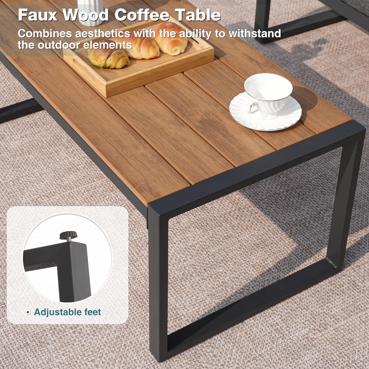 Zovika Cassian Outdoor Lounge Set - Image 6