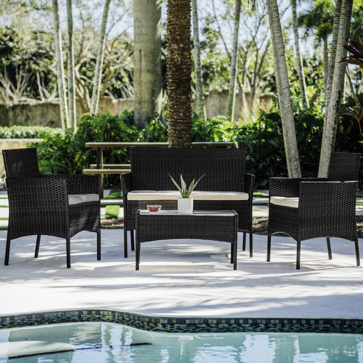 Zovika Ariston Wicker Lounge Set - Image 4