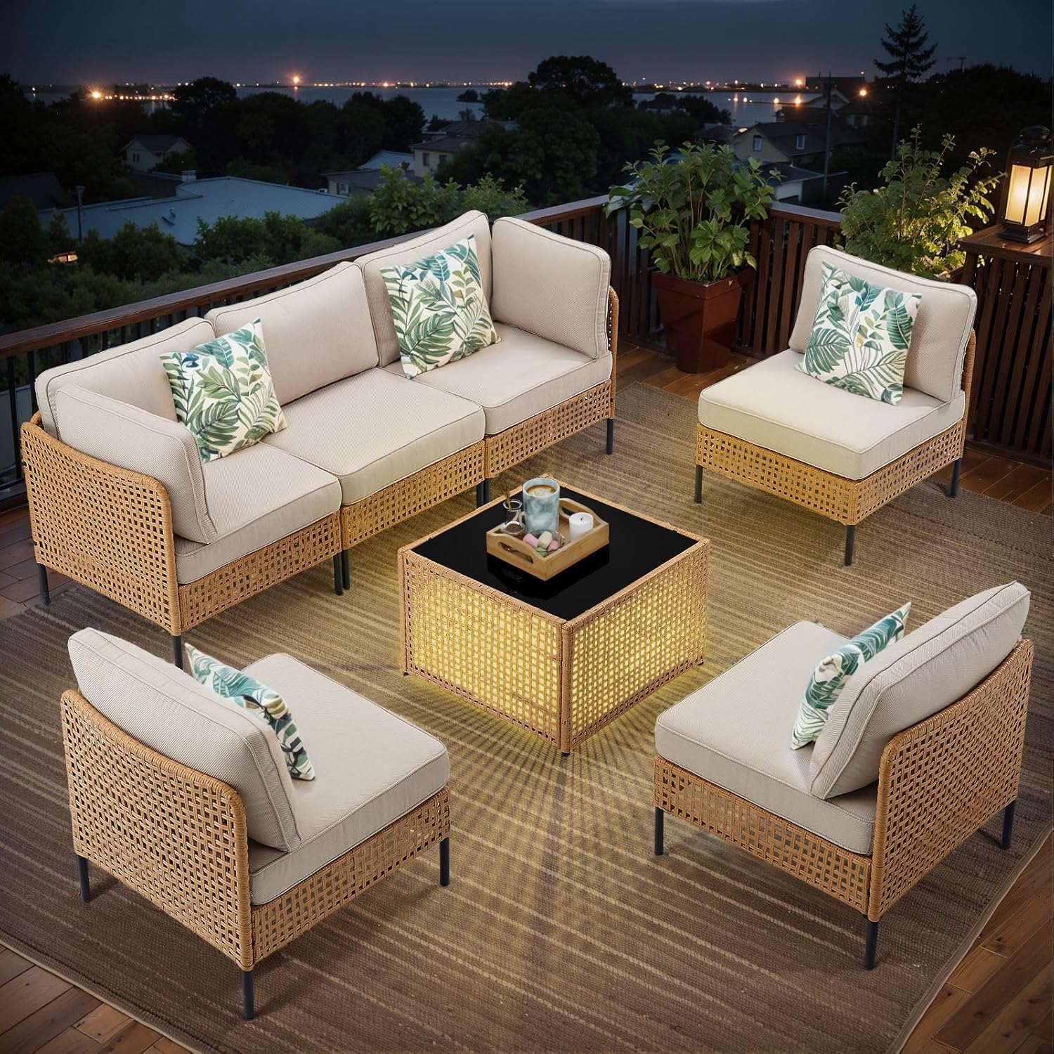 Constantine 6-Seater Outdoor Lounge Set