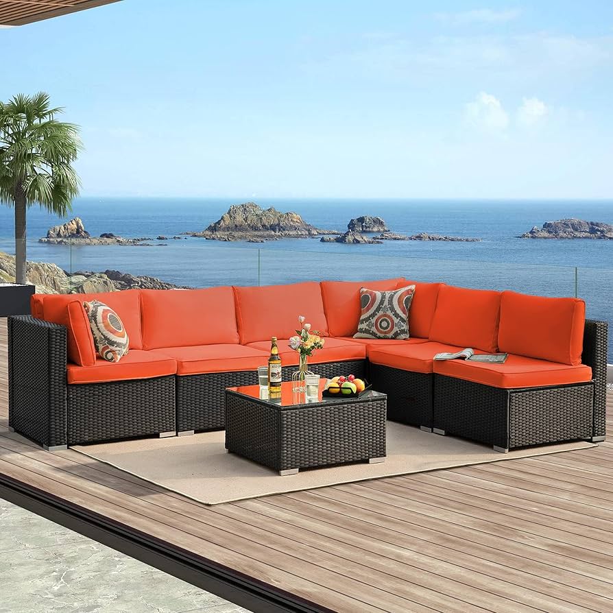 Napoleon 6-Seater Outdoor Lounge Set - Image 3