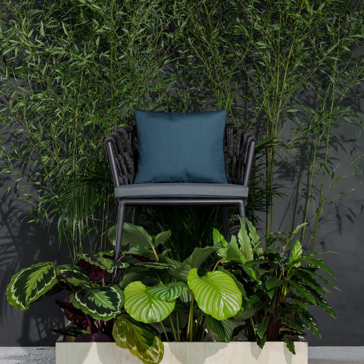 Zovika Braided and Rope Chair