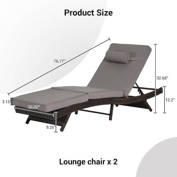 Marina Outdoor Loungers (Set of 2) - Image 3