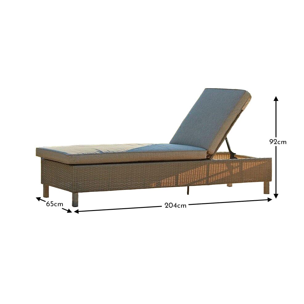 Zovika Rattan Chaise Lounge - Image 4