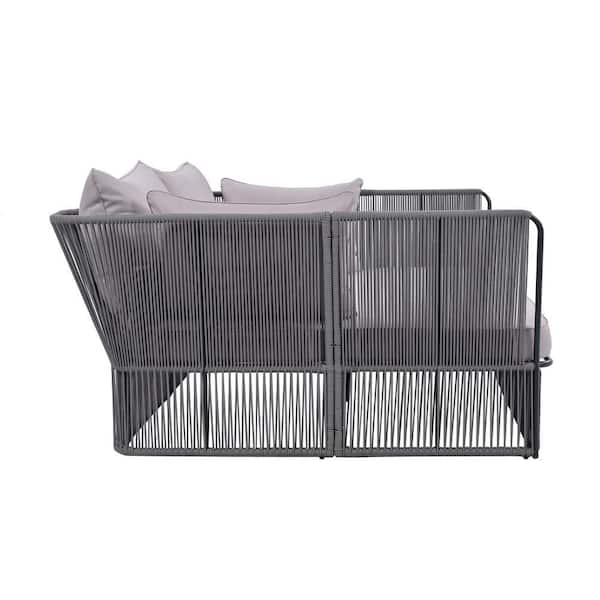Zovika Braided Rope Sunbed Set - Image 3