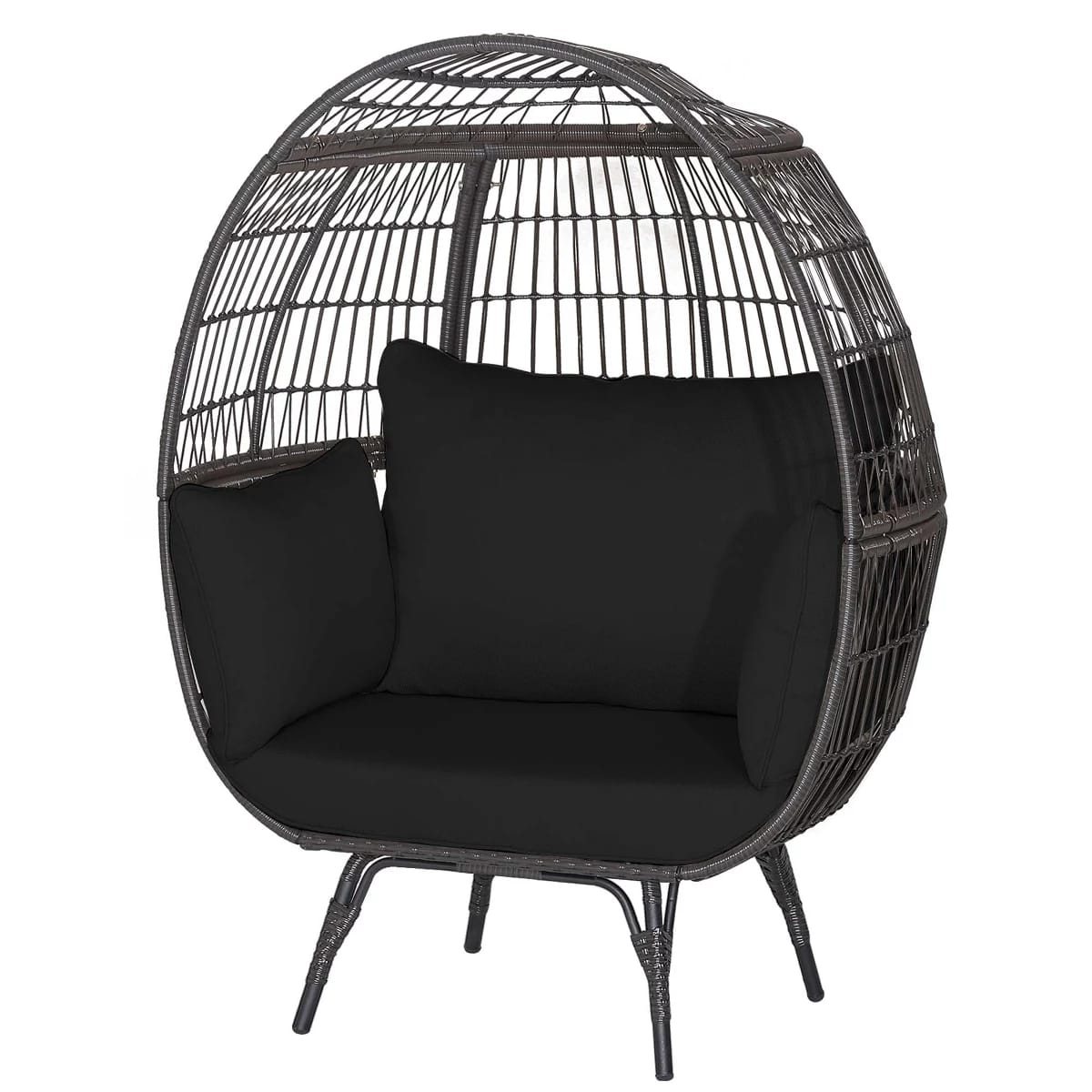 Zovika Resin Wicker Pod Chair - Image 5