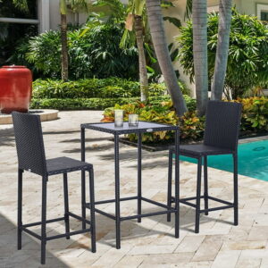 Coastal Edge 3-Piece Bar Set