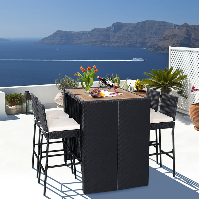 Zovika Atlas Wicker Bar Set - Image 3
