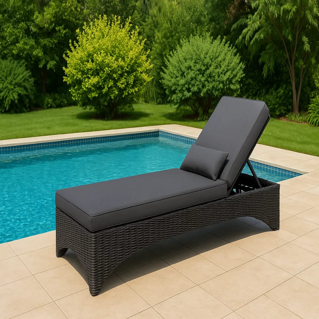 Zovika Drift Outdoor Chaise Lounge - Image 3