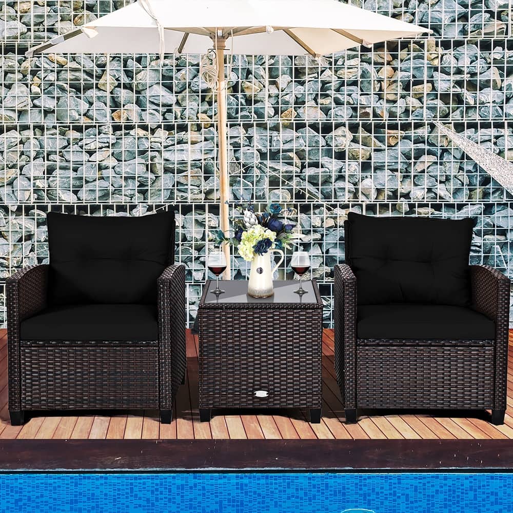 Zovika Onyx Balcony Set