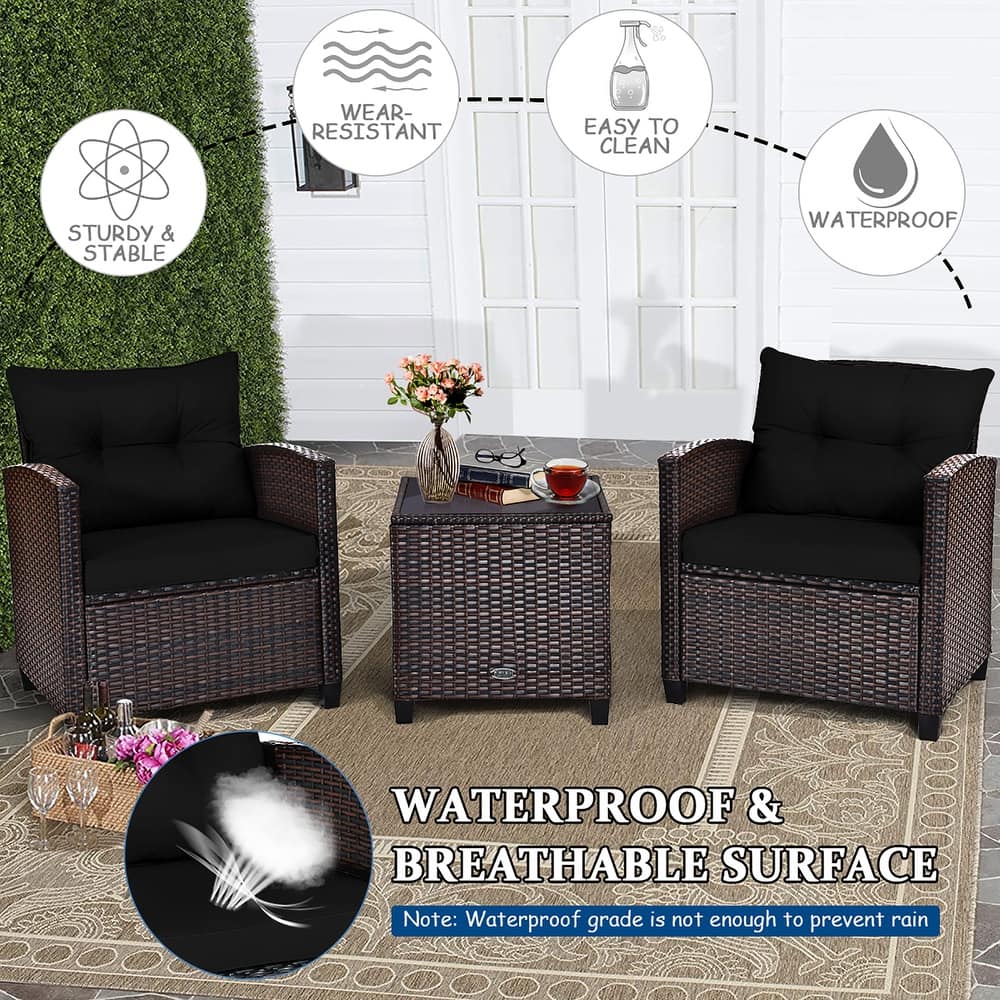 Zovika Onyx Balcony Set - Image 2