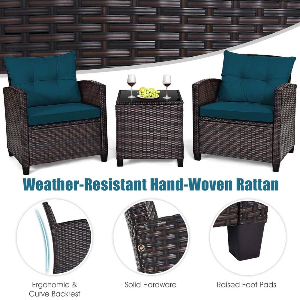 Zovika Rattan Balcony set - Image 6