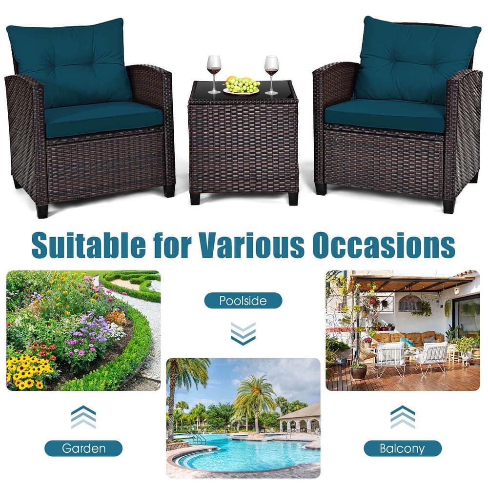 Zovika Rattan Balcony set - Image 5