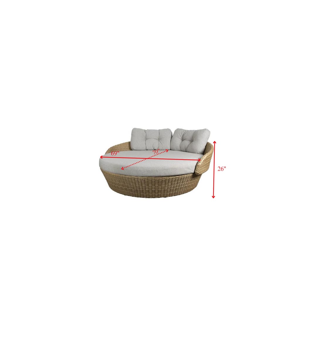 Willow Nest Sunbed - Image 5