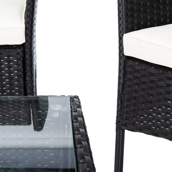 Zovika B&W Resin Wicker Patio Set - Image 7