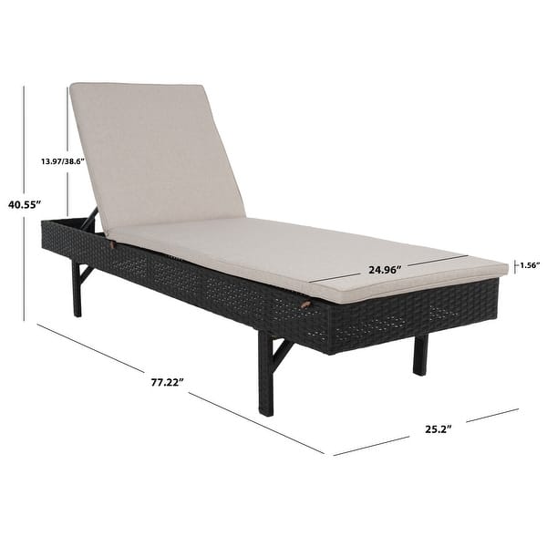 Zovika Nero Lounger - Image 6