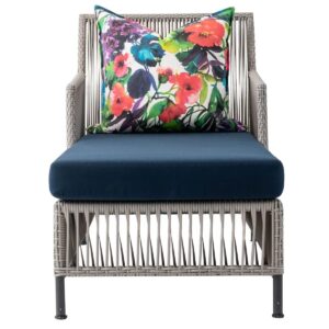 Zovika All Weather Rattan Poolside Lounger