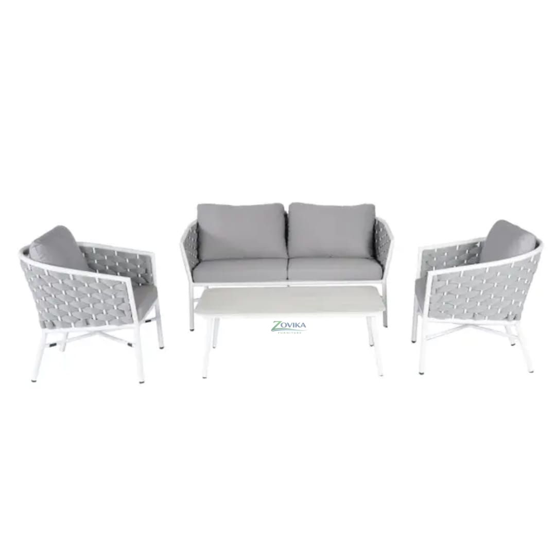 Zovika Nereus 4 Seater Sofa Set for Outdoors/Indoors and Balconies - Image 3