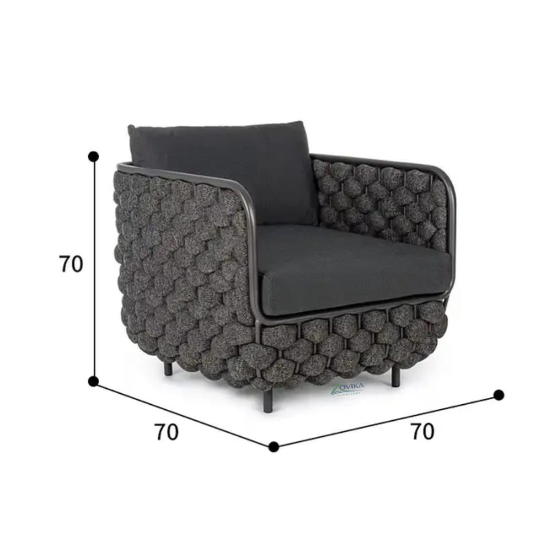 Zovika Vriksha Outdoor Lounge Set - Image 4